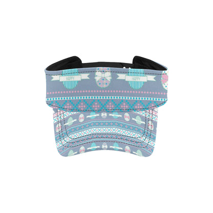 Easter Eggs Pattern Print Design RB013 Unisex Sun Visor