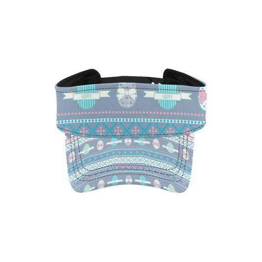 Easter Eggs Pattern Print Design RB013 Unisex Sun Visor