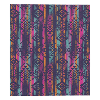 Line Tribal Aztec Premium Quilt