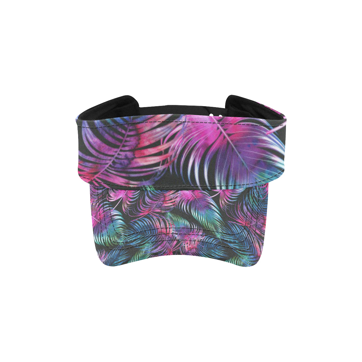 Palm Leaves Pattern Print Design PL010 Unisex Sun Visor