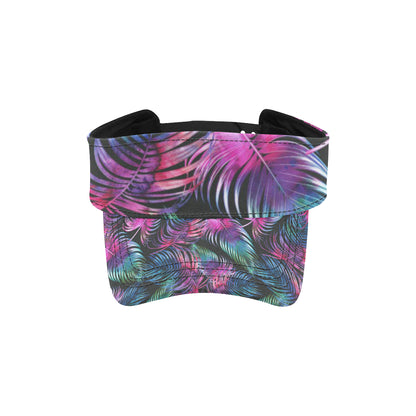 Palm Leaves Pattern Print Design PL010 Unisex Sun Visor