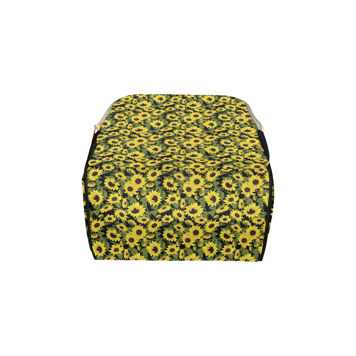 Sunflower Fresh Bright Color Print Diaper Bag Backpack