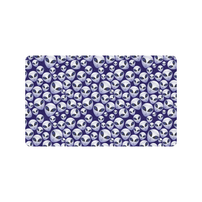 Alien Head Extraterrestrial Rubber Doormat