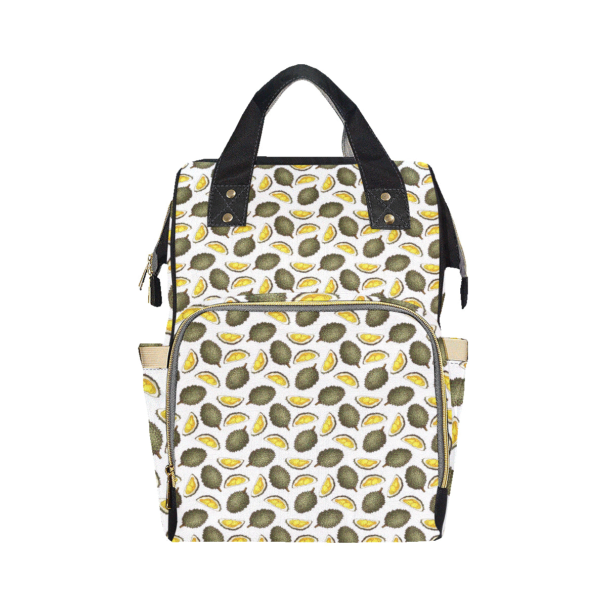 Durian Pattern Print Design DR03 Diaper Bag Backpack
