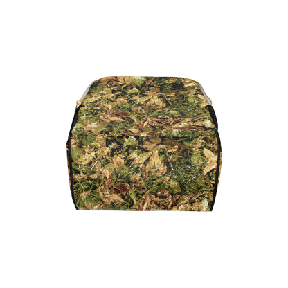 Camo Realistic Tree Forest Texture Print Diaper Bag Backpack