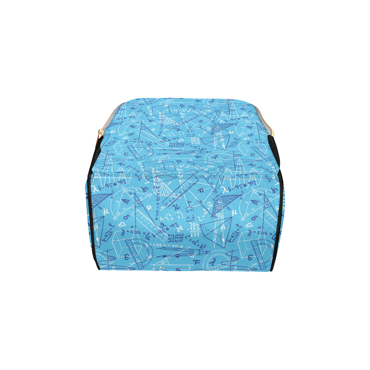 Math Pattern Print Design 02 Diaper Bag Backpack