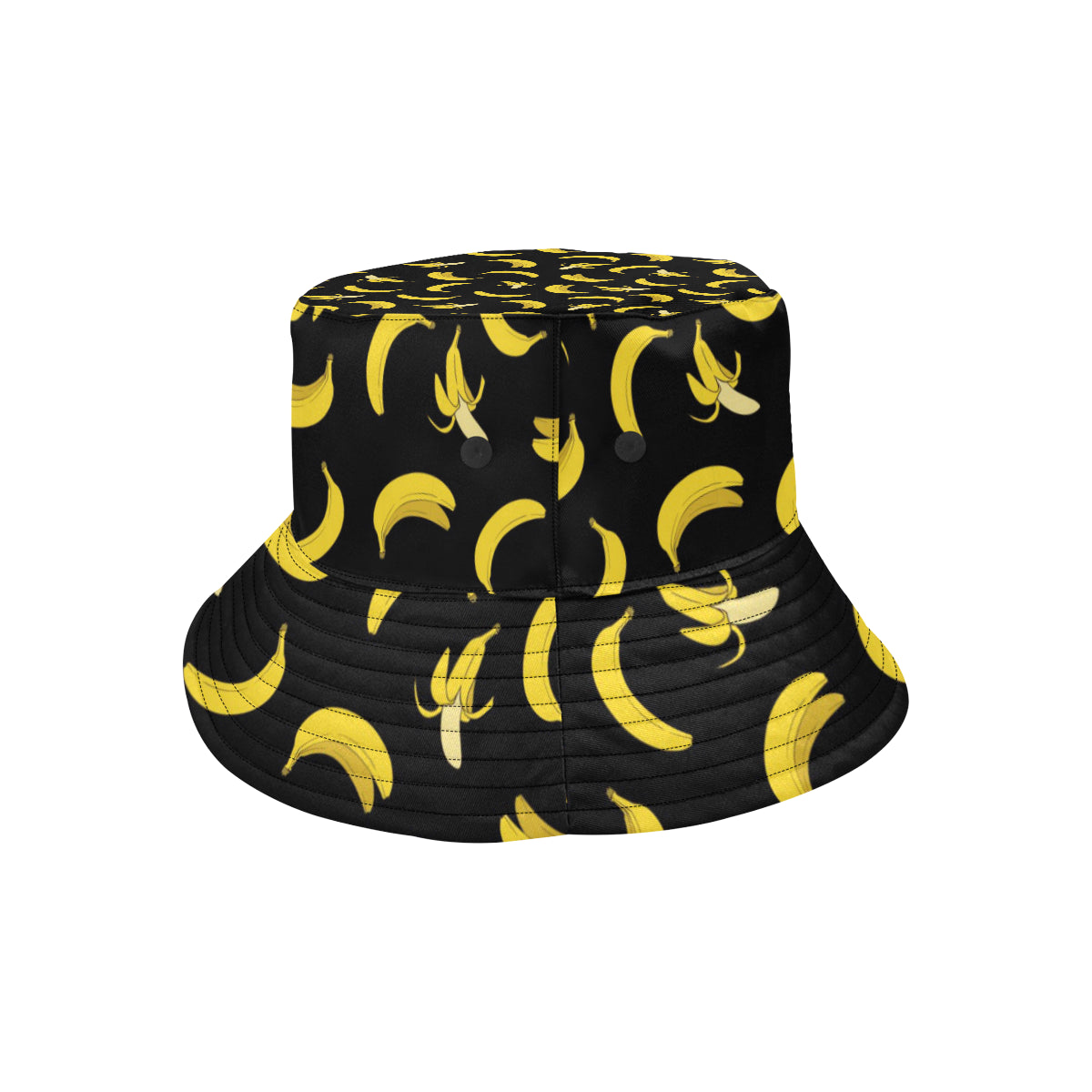 Banana Pattern Print Design BA05 Unisex Bucket Hat