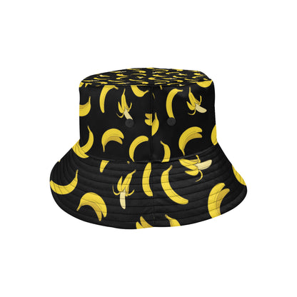 Banana Pattern Print Design BA05 Unisex Bucket Hat