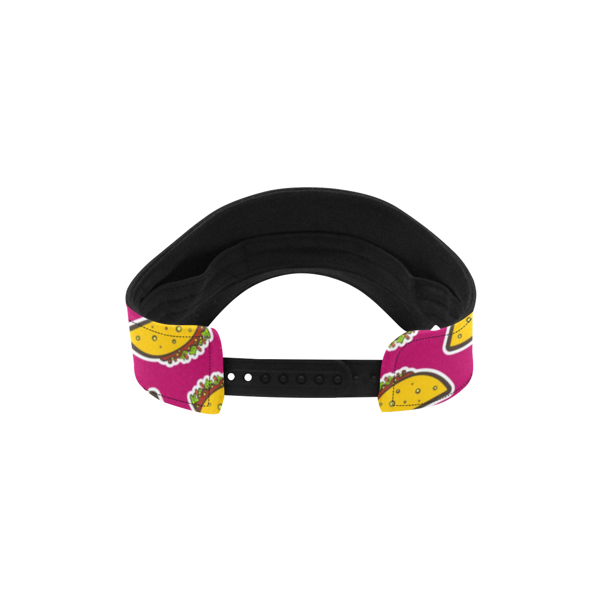 Taco Pattern Print Design TC01 Unisex Sun Visor