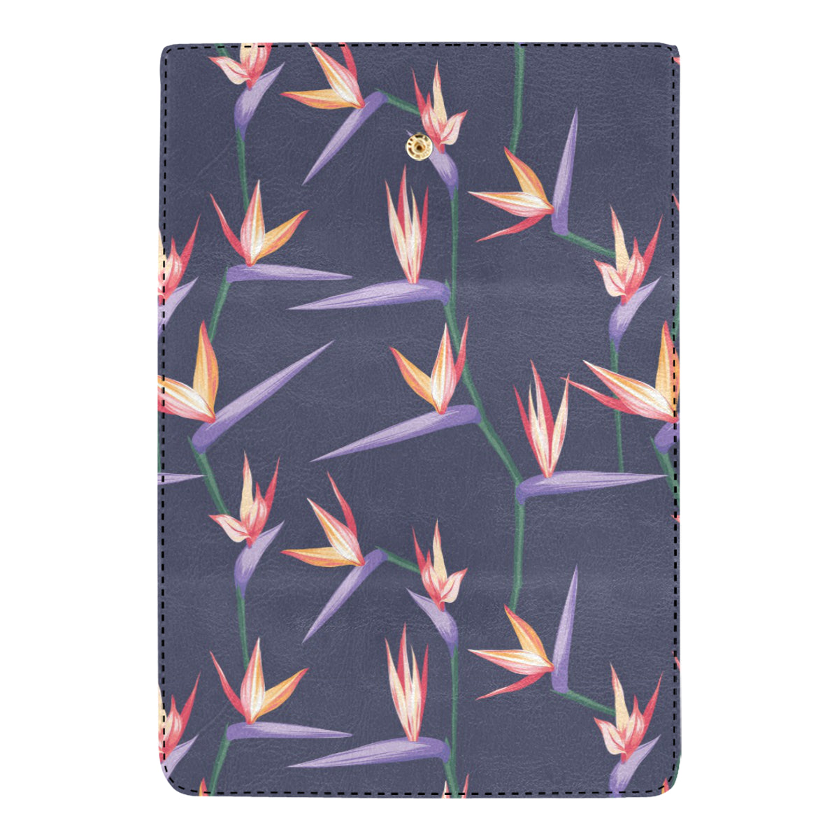 Bird Of Paradise Pattern Print Design BOP015 Women's Trifold Wallet