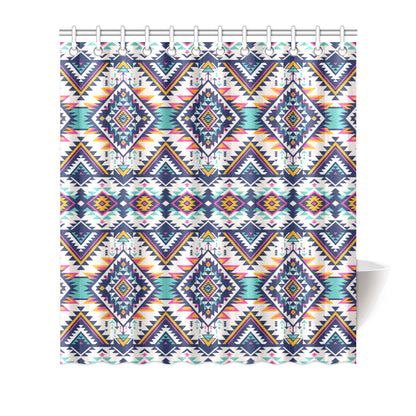 Tribal Aztec native american Shower Curtain
