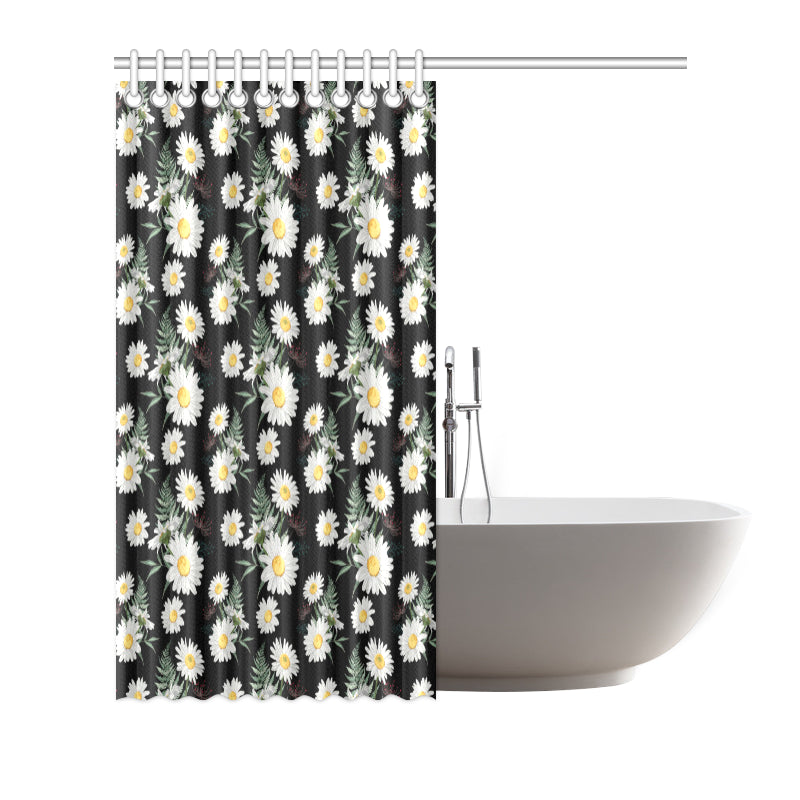Daisy Pattern Print Design DS07 Shower Curtain