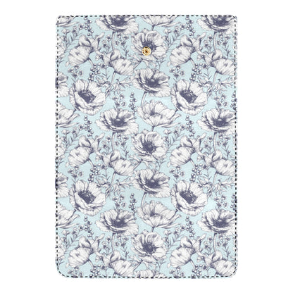 Anemone Pattern Print Design 02 Women's Trifold Wallet