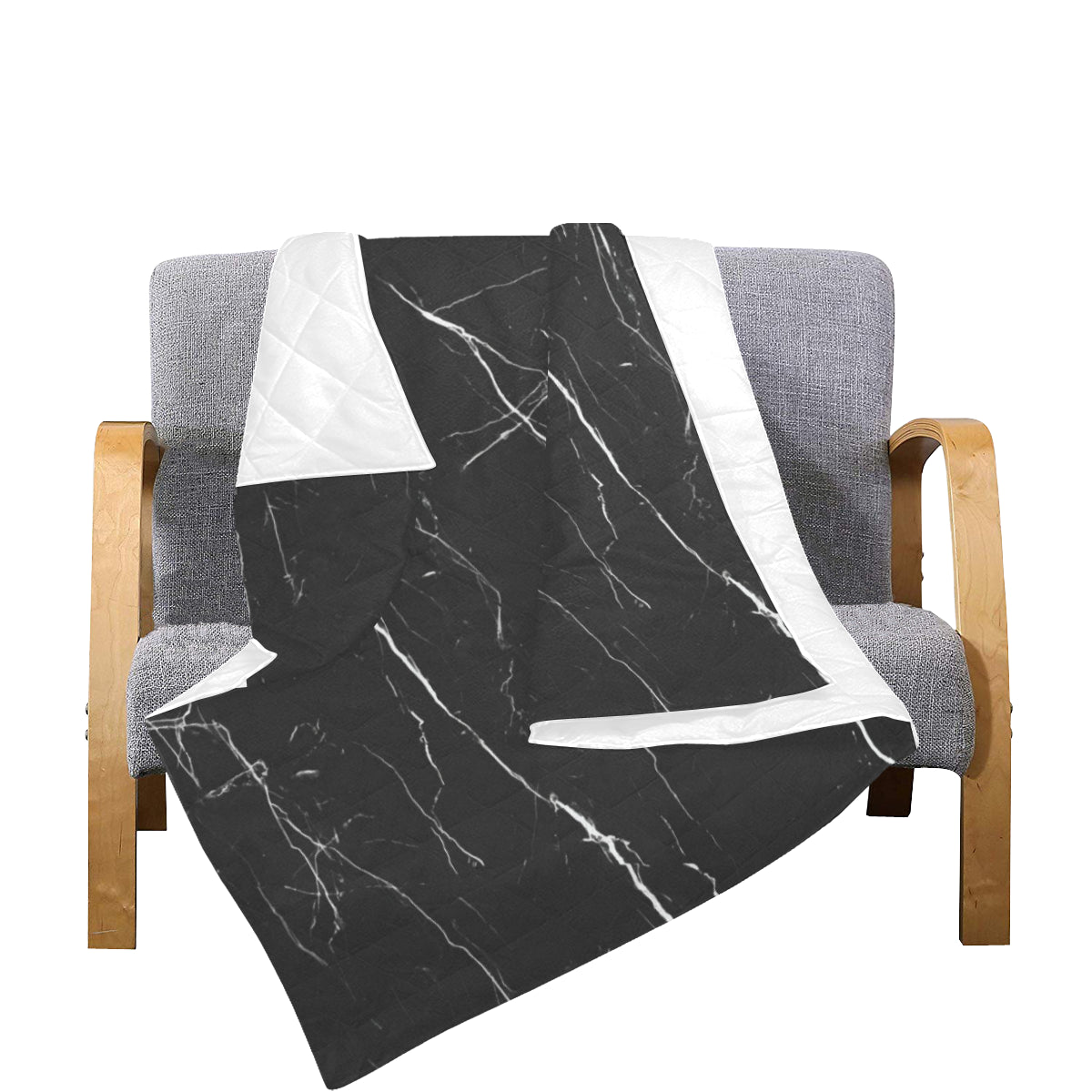 Marble Pattern Print Design 04 Premium Quilt