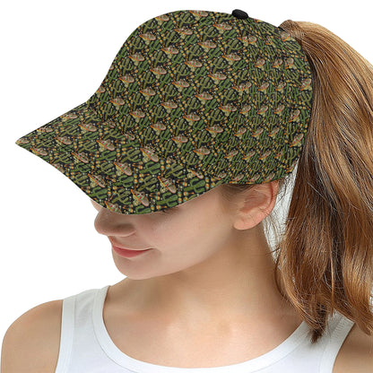 Western Style Print Snapback Cap