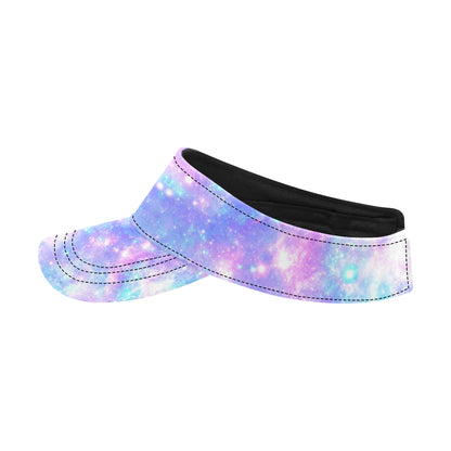 Galaxy Stardust Pastel Color Print Unisex Sun Visor
