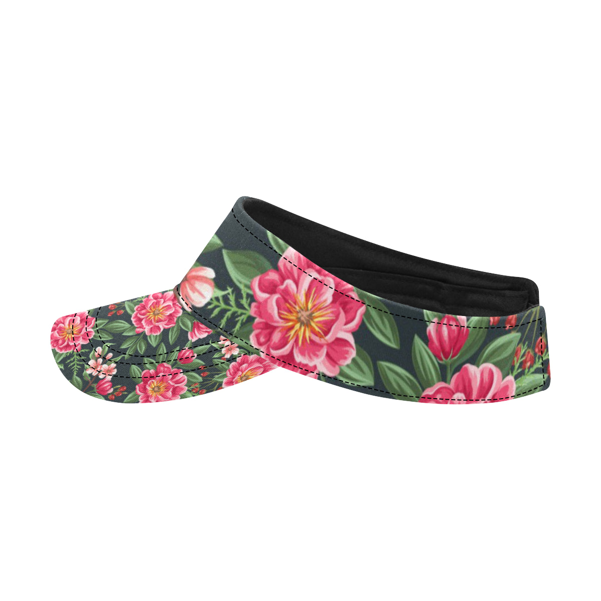 Summer Floral Pattern Print Design SF06 Unisex Sun Visor
