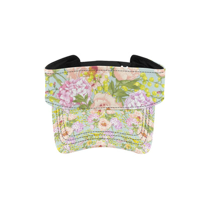 Hydrangea Pattern Print Design HD02 Unisex Sun Visor