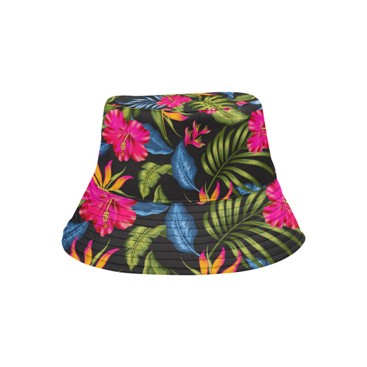 Bird Of Paradise Pattern Print Design BOP014 Unisex Bucket Hat