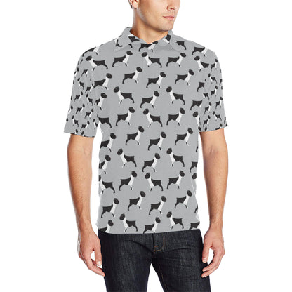 Boxers Pattern Print Design 01 Men Polo Shirt