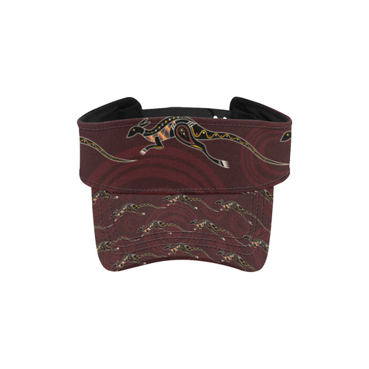 Kangaroos Pattern Print Design 05 Unisex Sun Visor