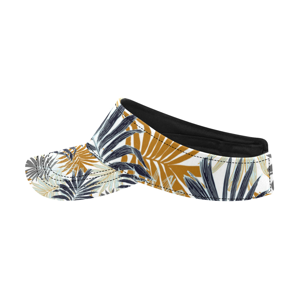 Colorful Tropical Palm Leaves Unisex Sun Visor