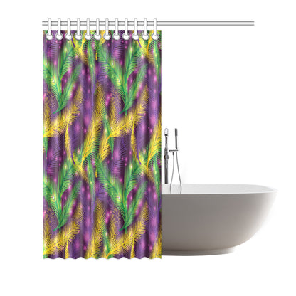 Mardi Gras Pattern Print Design 09 Shower Curtain