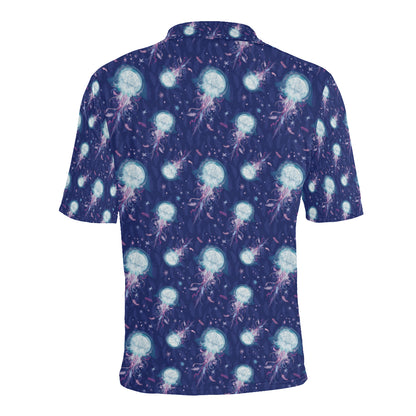 Jellyfish Cute Design Men Polo Shirt
