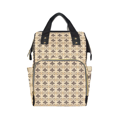 Native American Themed Design Print Diaper Bag Backpack