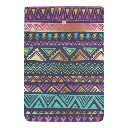 Multicolor Tribal aztec Women's Trifold Wallet