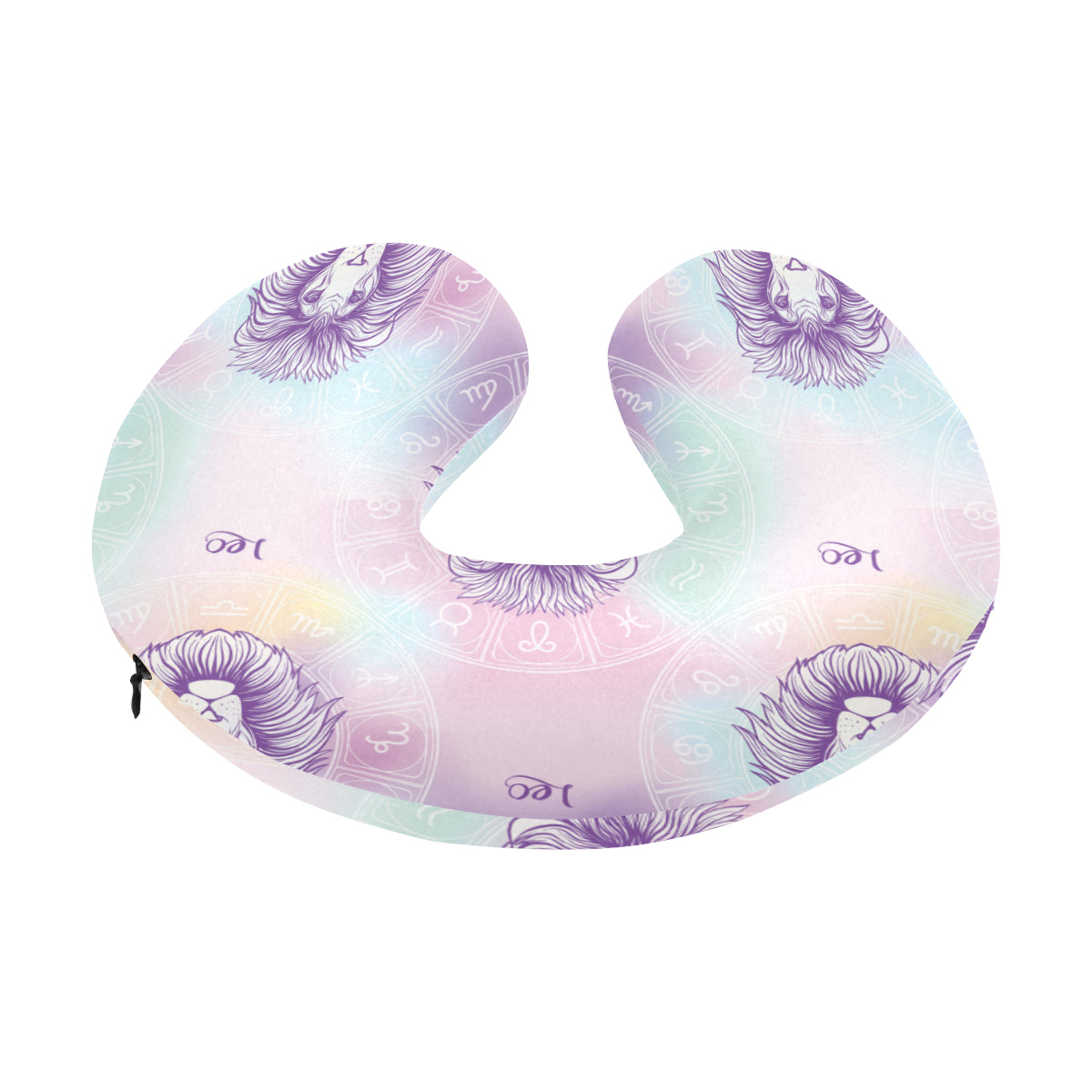 Leo Pattern Print Design 03 U-Shaped Travel Neck Pillow