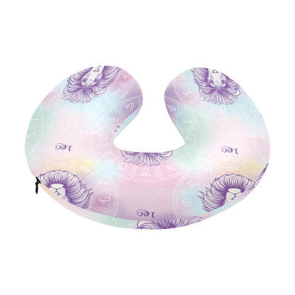 Leo Pattern Print Design 03 U-Shaped Travel Neck Pillow