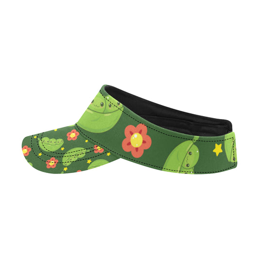 Peas Pattern Print Design A01 Unisex Sun Visor