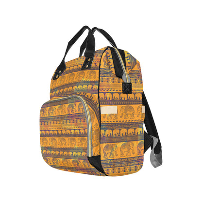 Elephant Aztec Diaper Bag Backpack