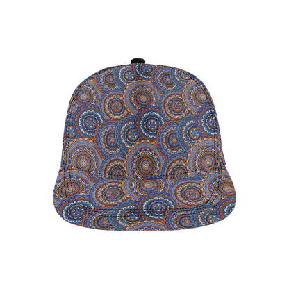 Mandala Boho Chic Design Print Snapback Cap