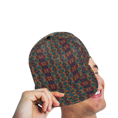 Ethnic Style Print Pattern Snapback Cap