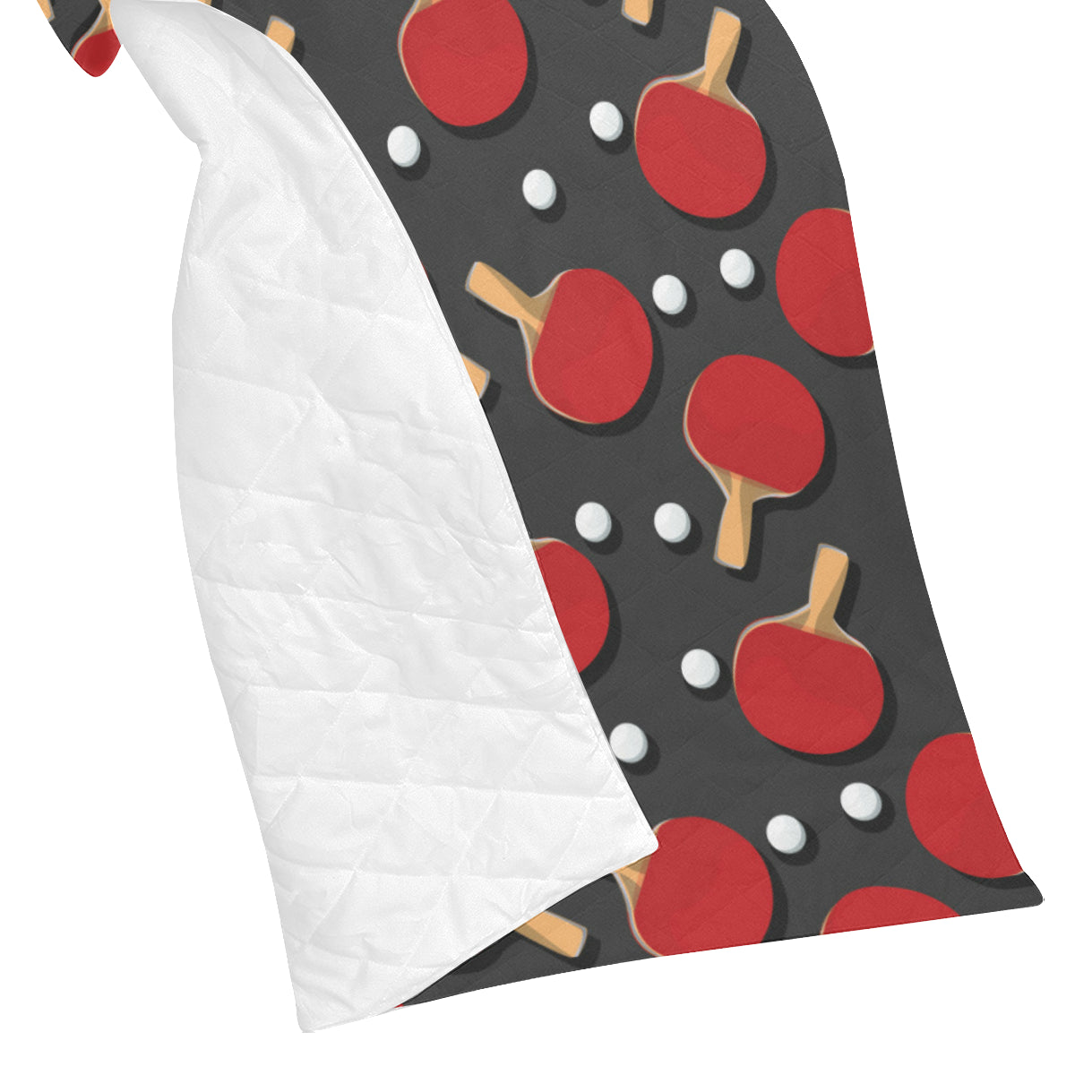 Ping Pong Pattern Print Design A05 Premium Quilt