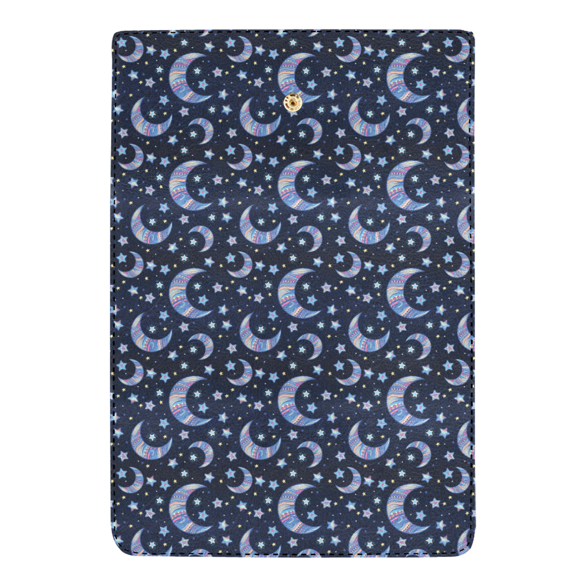 Celestial Moon Pattern Print Design 03 Women's Trifold Wallet