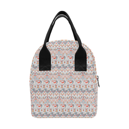 Swedish Nordic Design Print Insulated Lunch Bag