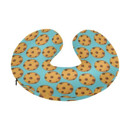 Cookie Pattern Print Design 01 U-Shaped Travel Neck Pillow