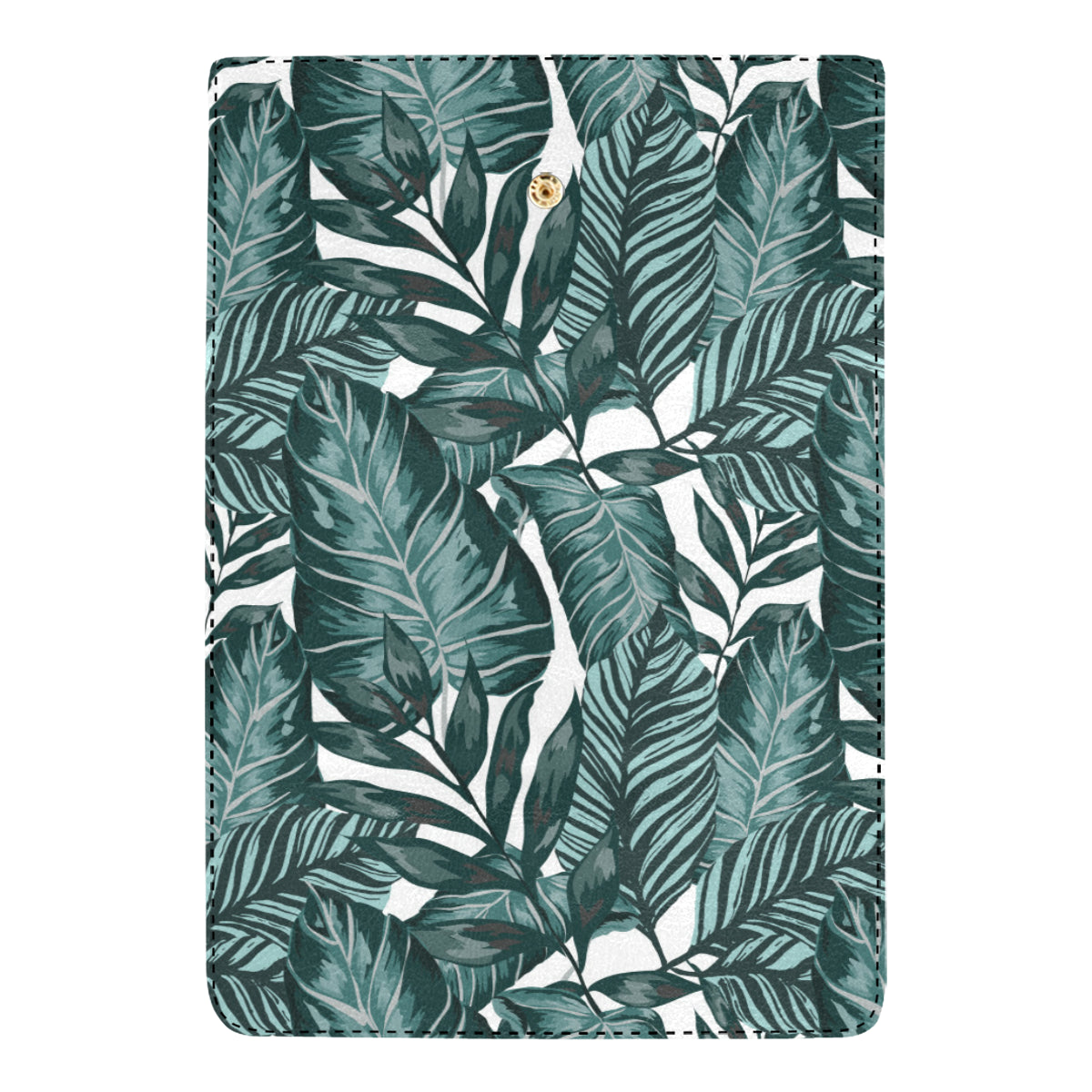 Tropical Palm Leaves Pattern Women's Trifold Wallet