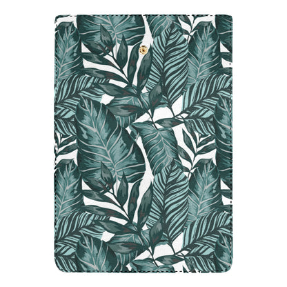 Tropical Palm Leaves Pattern Women's Trifold Wallet