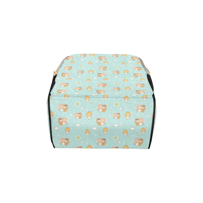 Christian Pattern Print Design 01 Diaper Bag Backpack