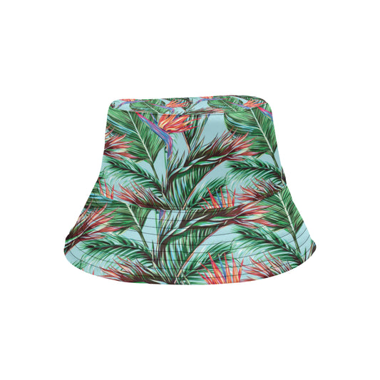 Bird Of Paradise Pattern Print Design BOP01 Unisex Bucket Hat