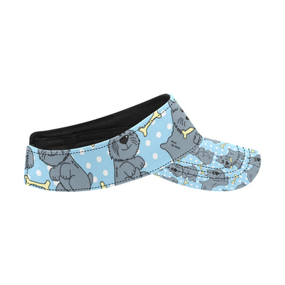 Schnauzers Pattern Print Design A02 Unisex Sun Visor