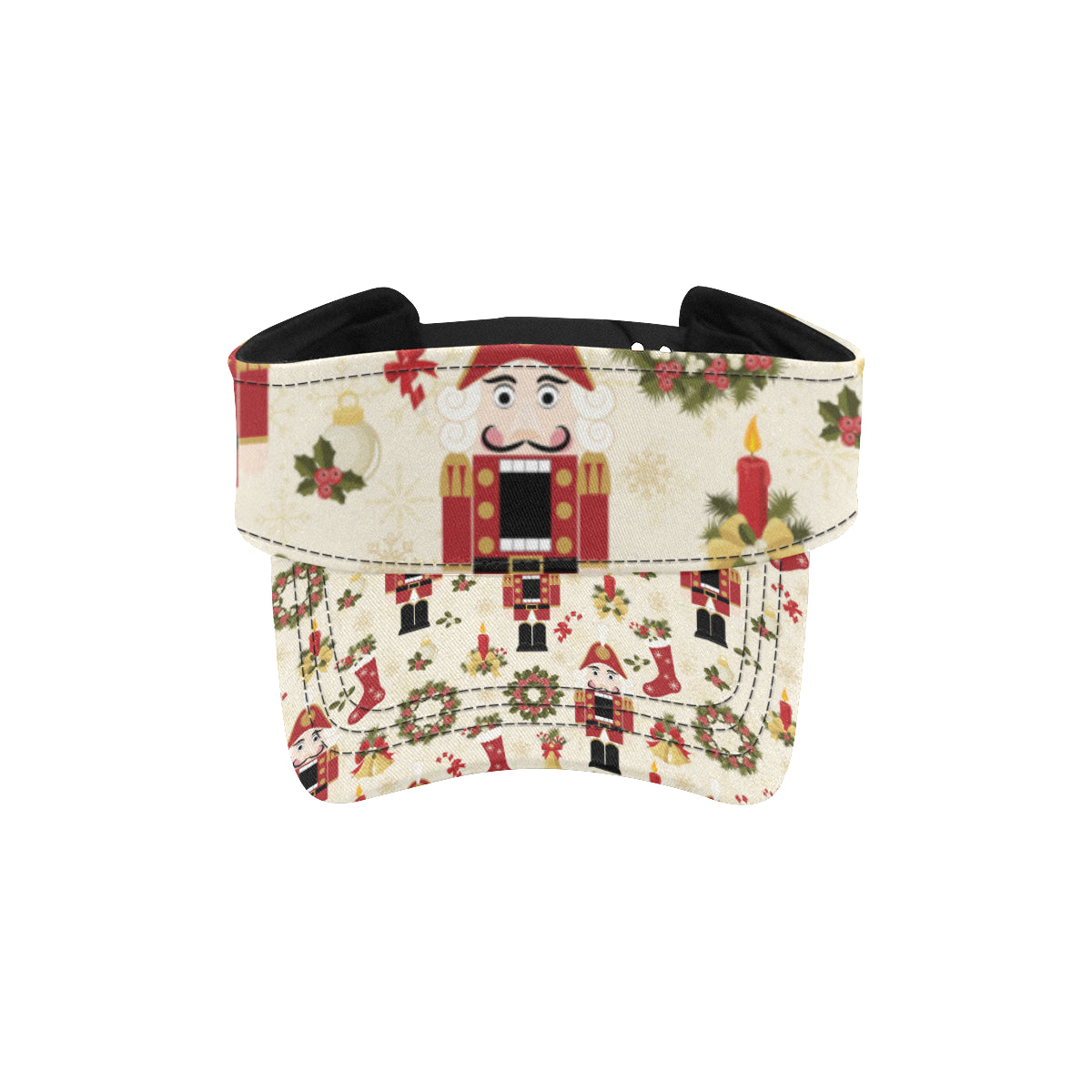 Nutcracker Pattern Print Design A01 Unisex Sun Visor