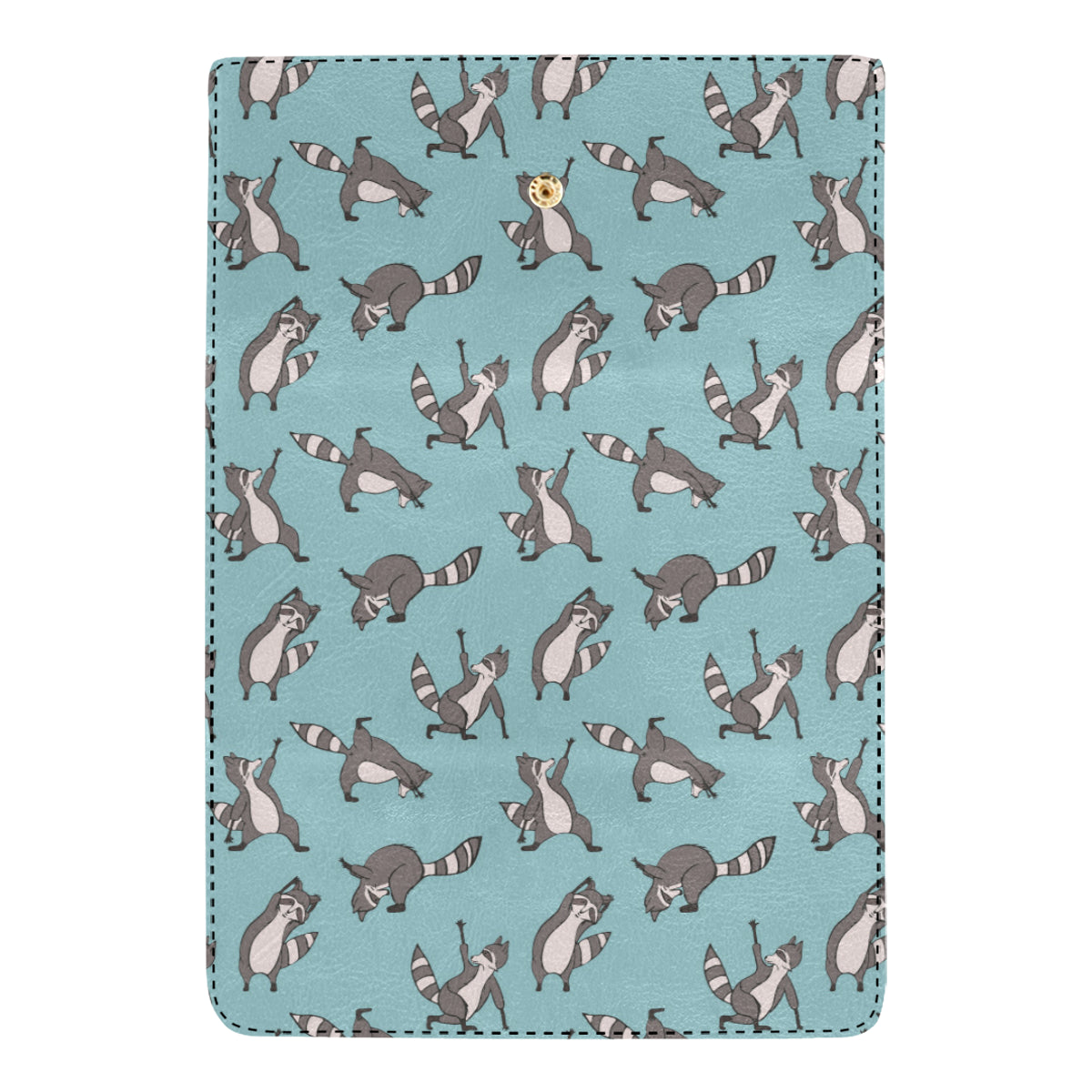Raccoon Pattern Print Design A07 Women's Trifold Wallet
