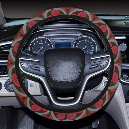 Vikings Print Design LKS301 Steering Wheel Cover with Elastic Edge