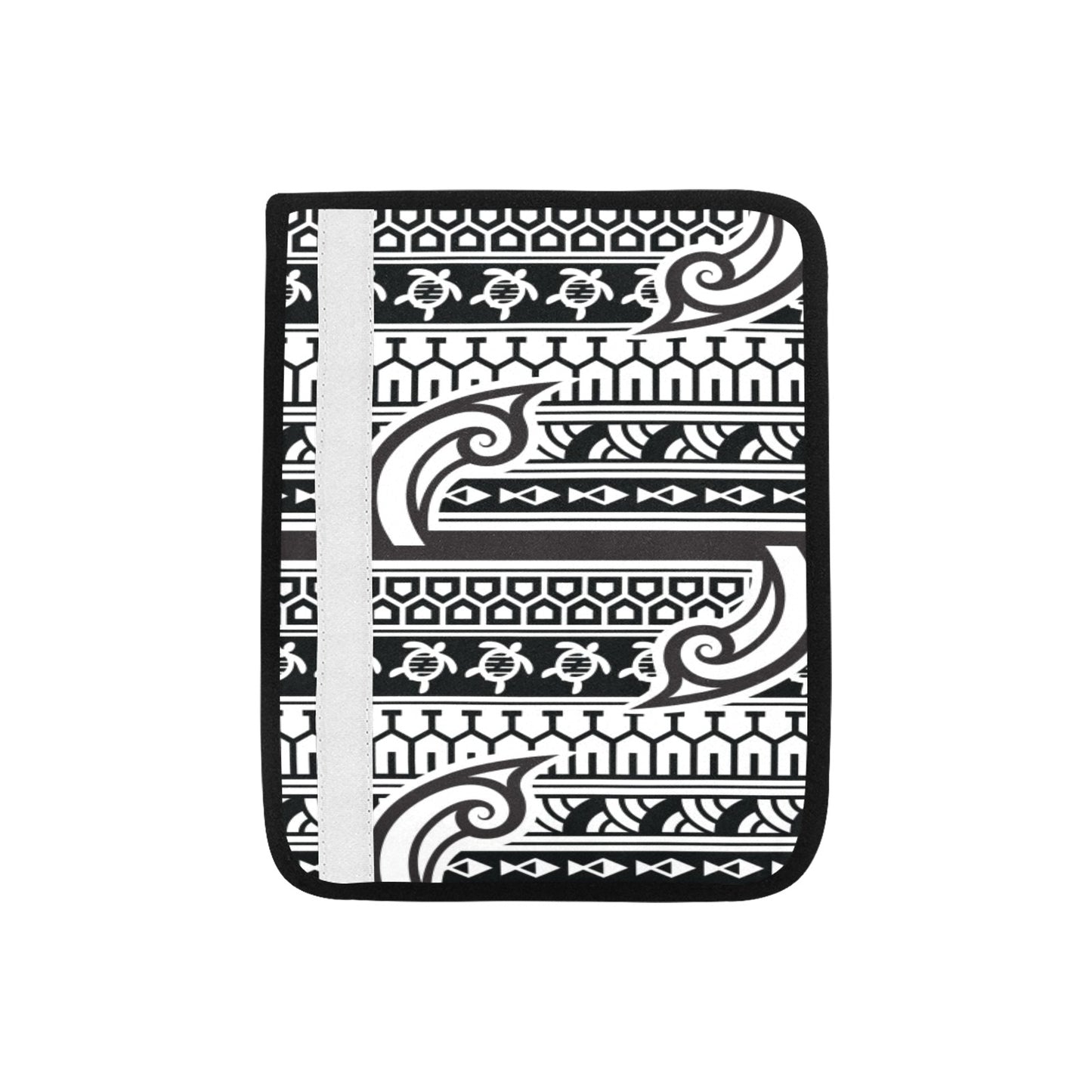 Samoan Style Print Design LKS305 Car Seat Belt Cover
