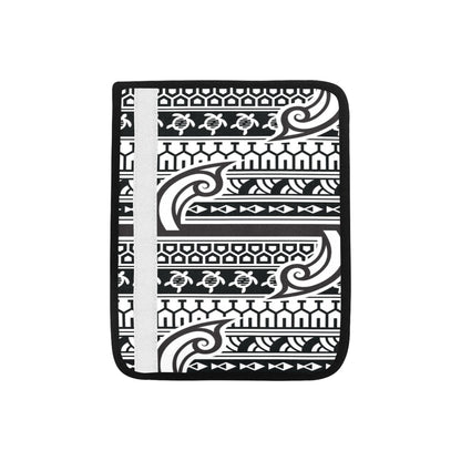 Samoan Style Print Design LKS305 Car Seat Belt Cover
